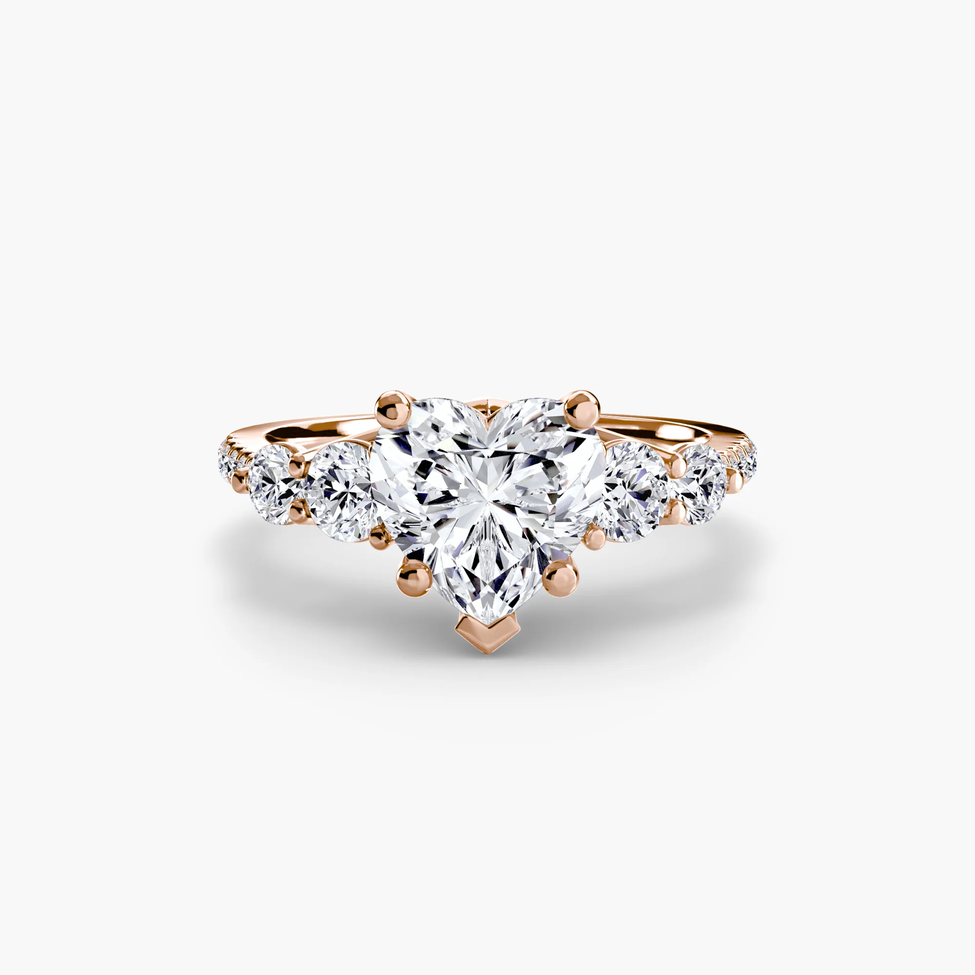 Five Stone Ring with Pavé Band - Image 88