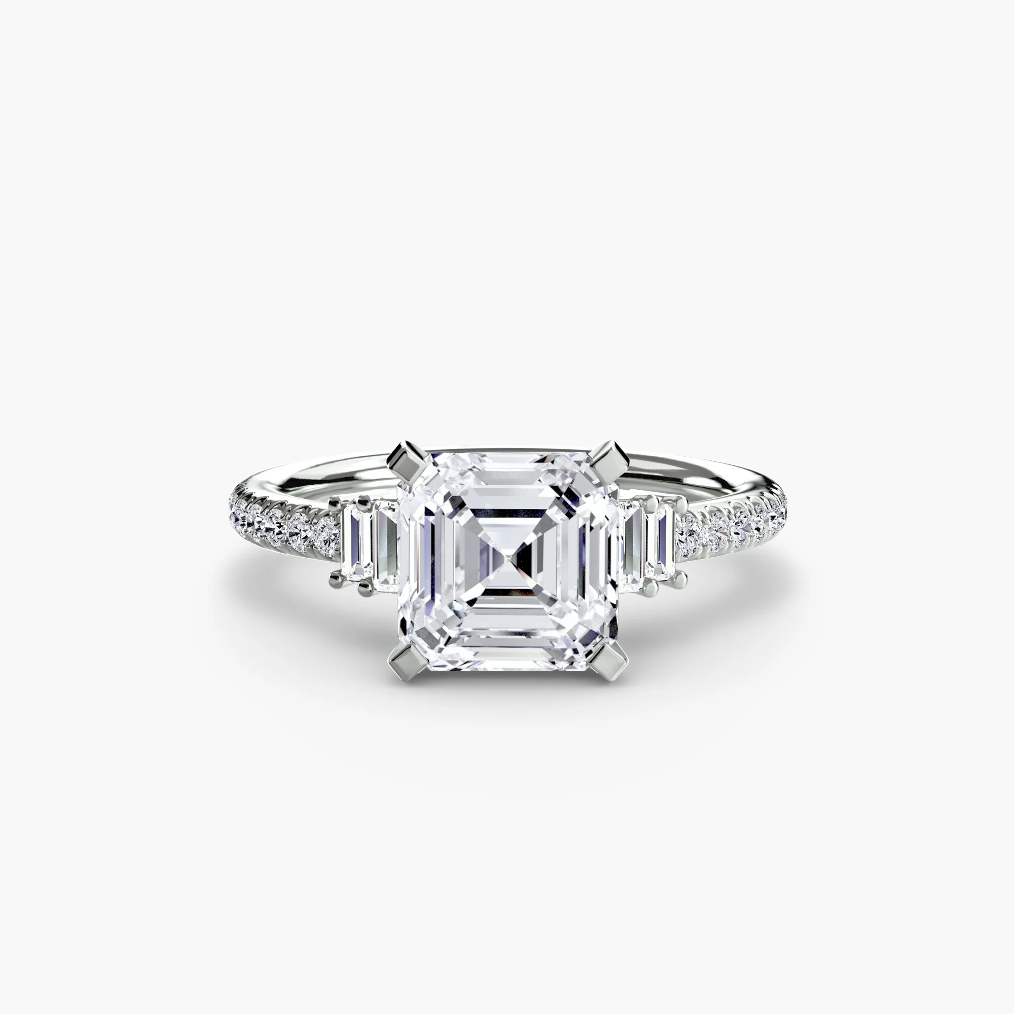 Solitaire with Pavé 4 - Image 10