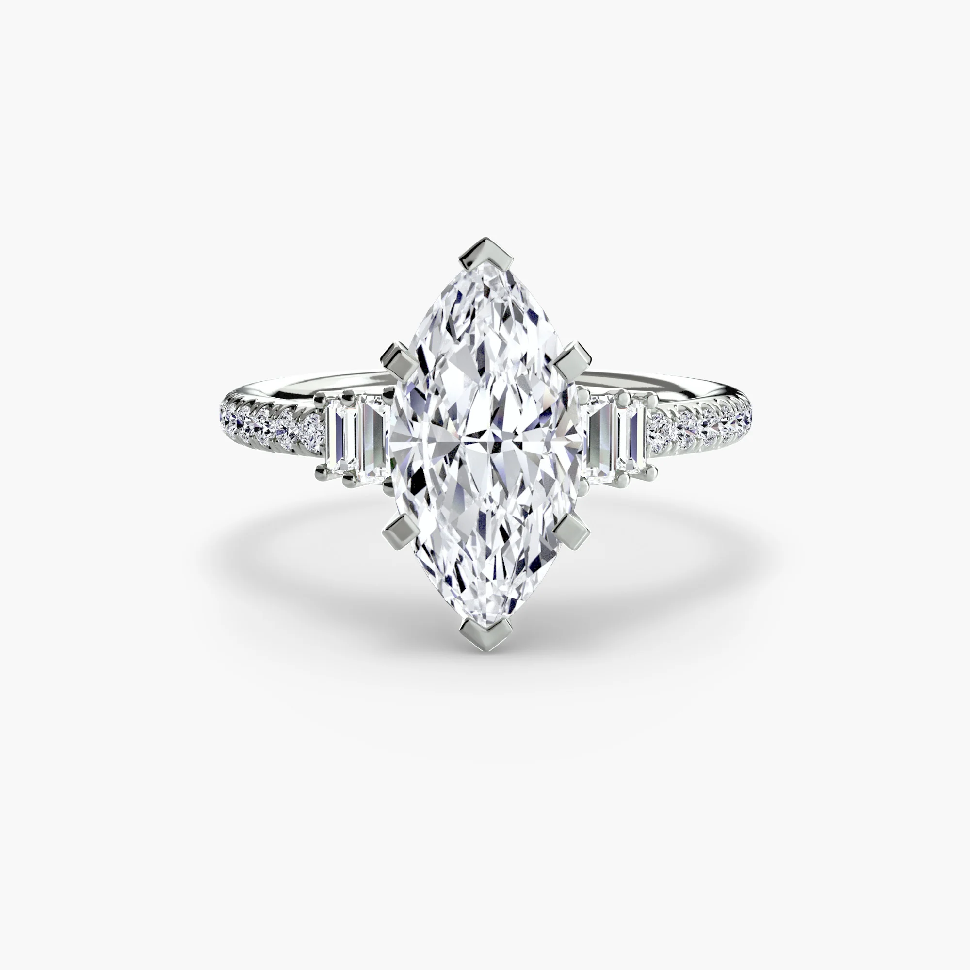 Solitaire with Pavé 4 - Image 101