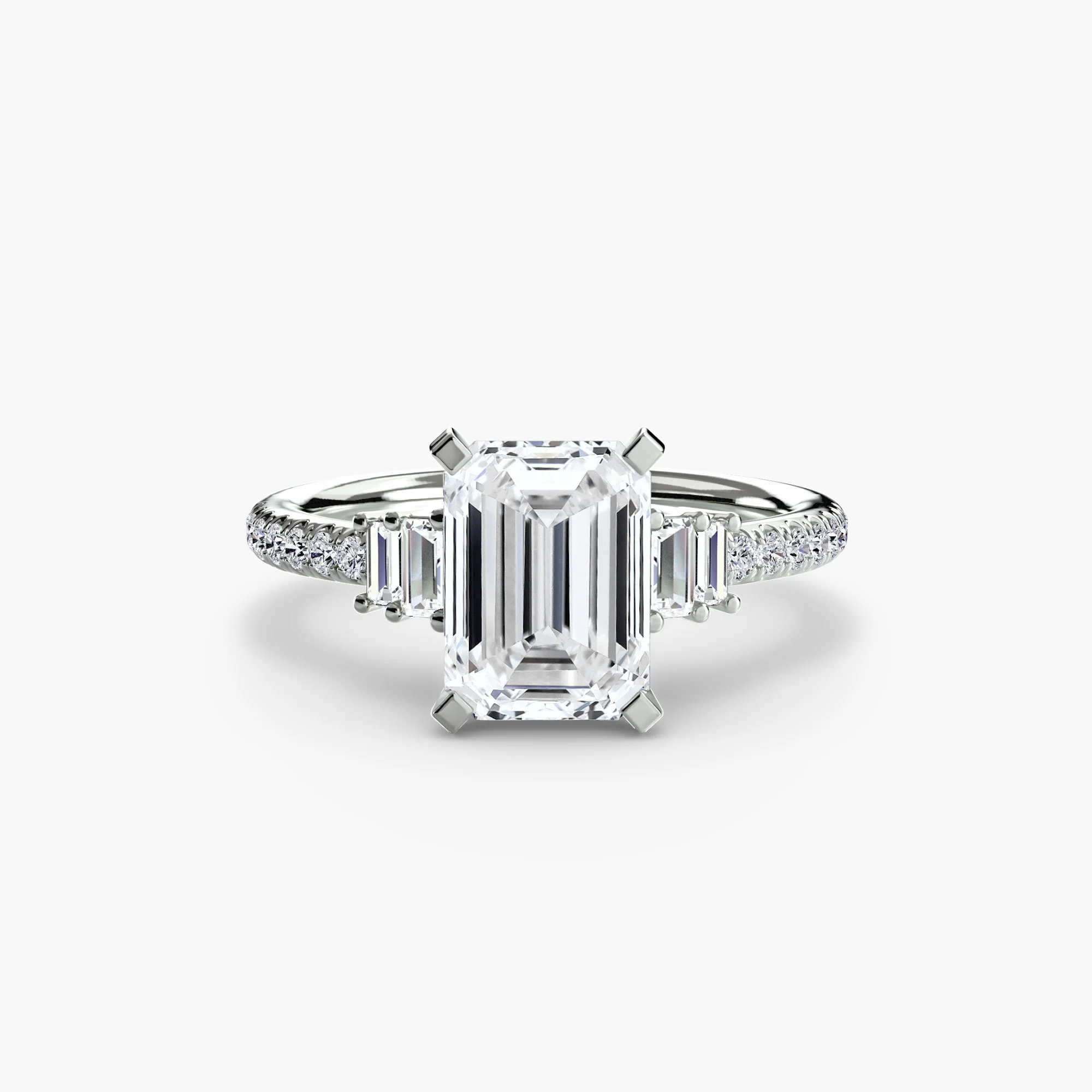 Solitaire with Pavé 4 - Image 7