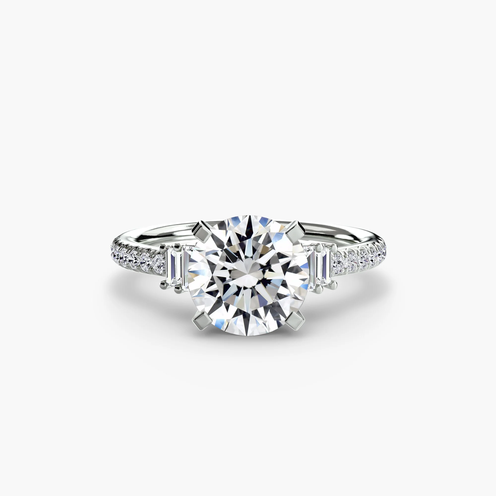 Solitaire with Pavé 4 - Image 92