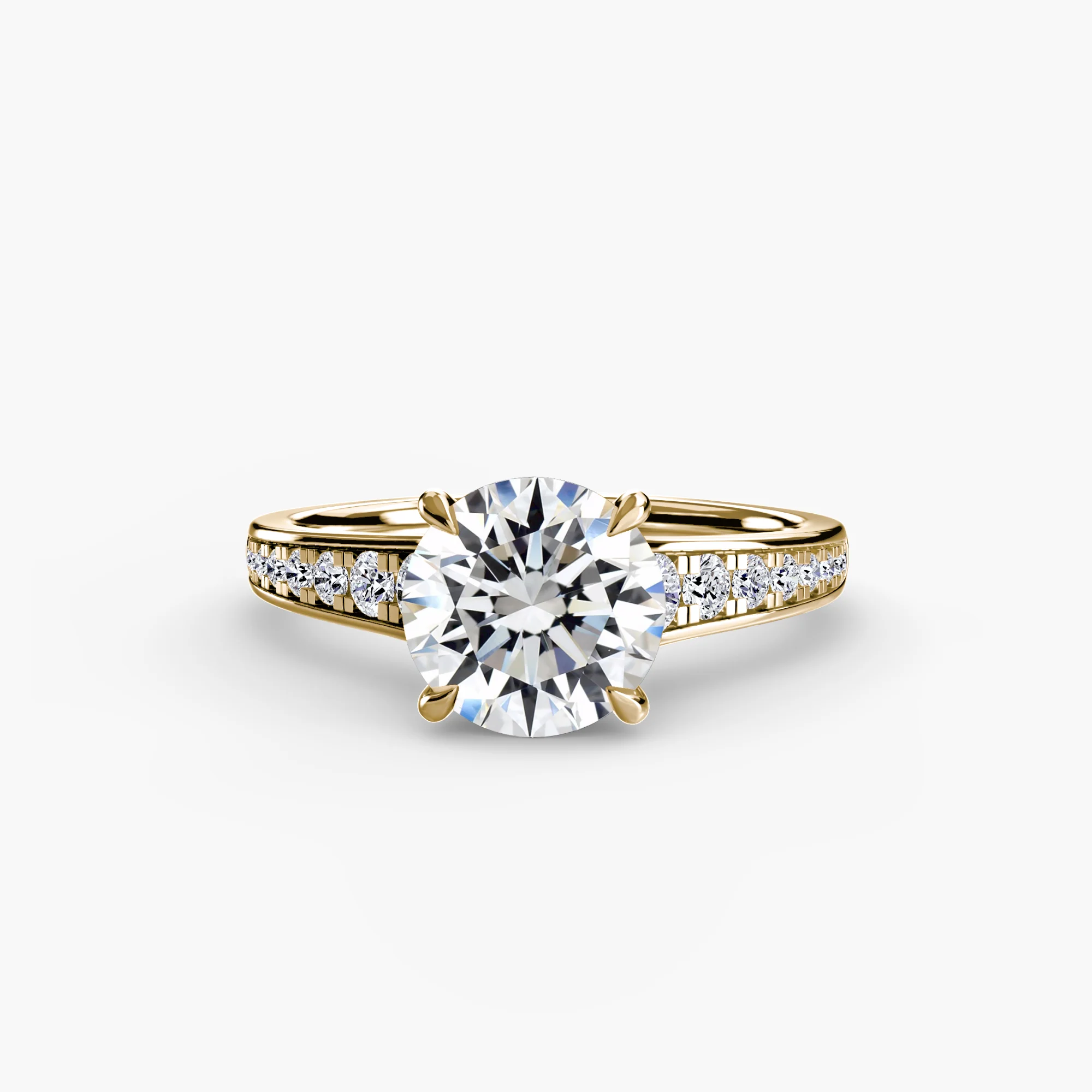 Solitaire with Pavé 7 - Image 12
