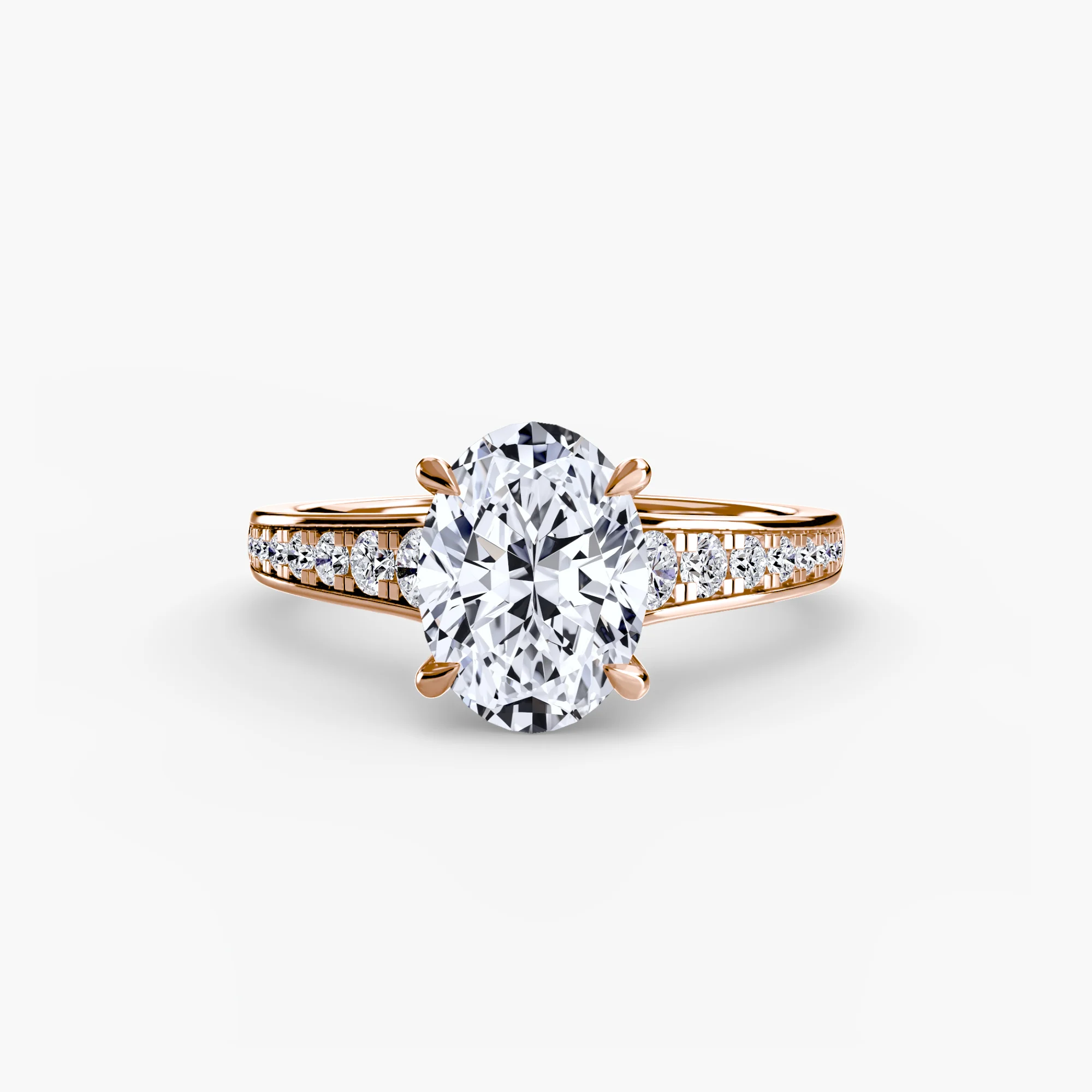 Solitaire with Pavé 7 - Image 55