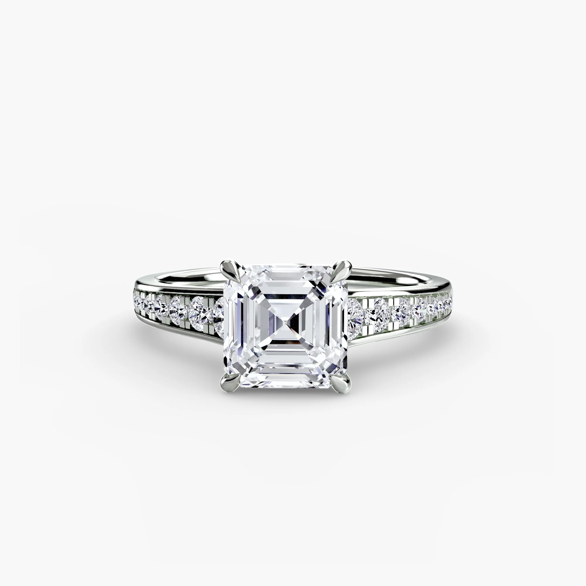 Solitaire with Pavé 7 - Image 70