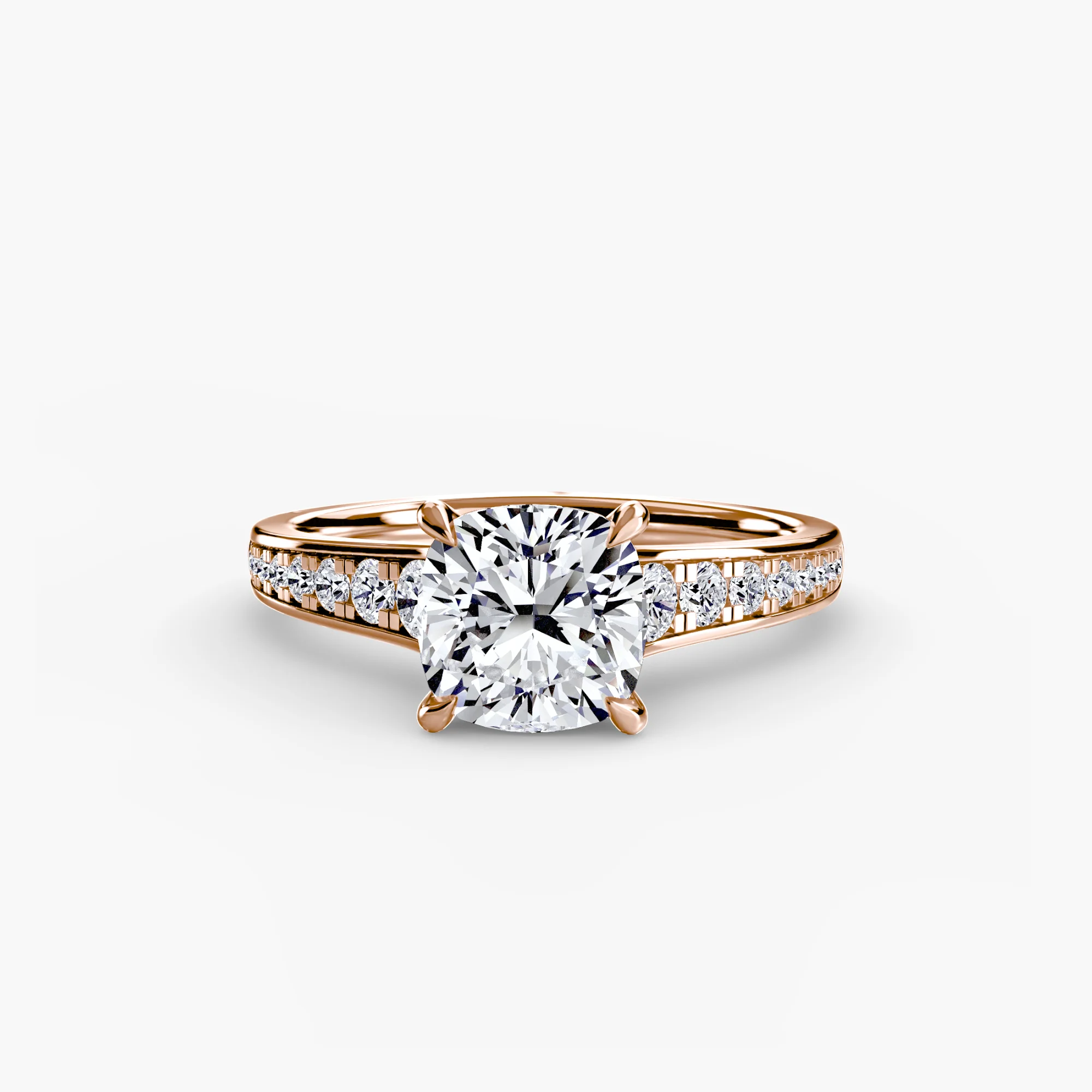 Solitaire with Pavé 7 - Image 84