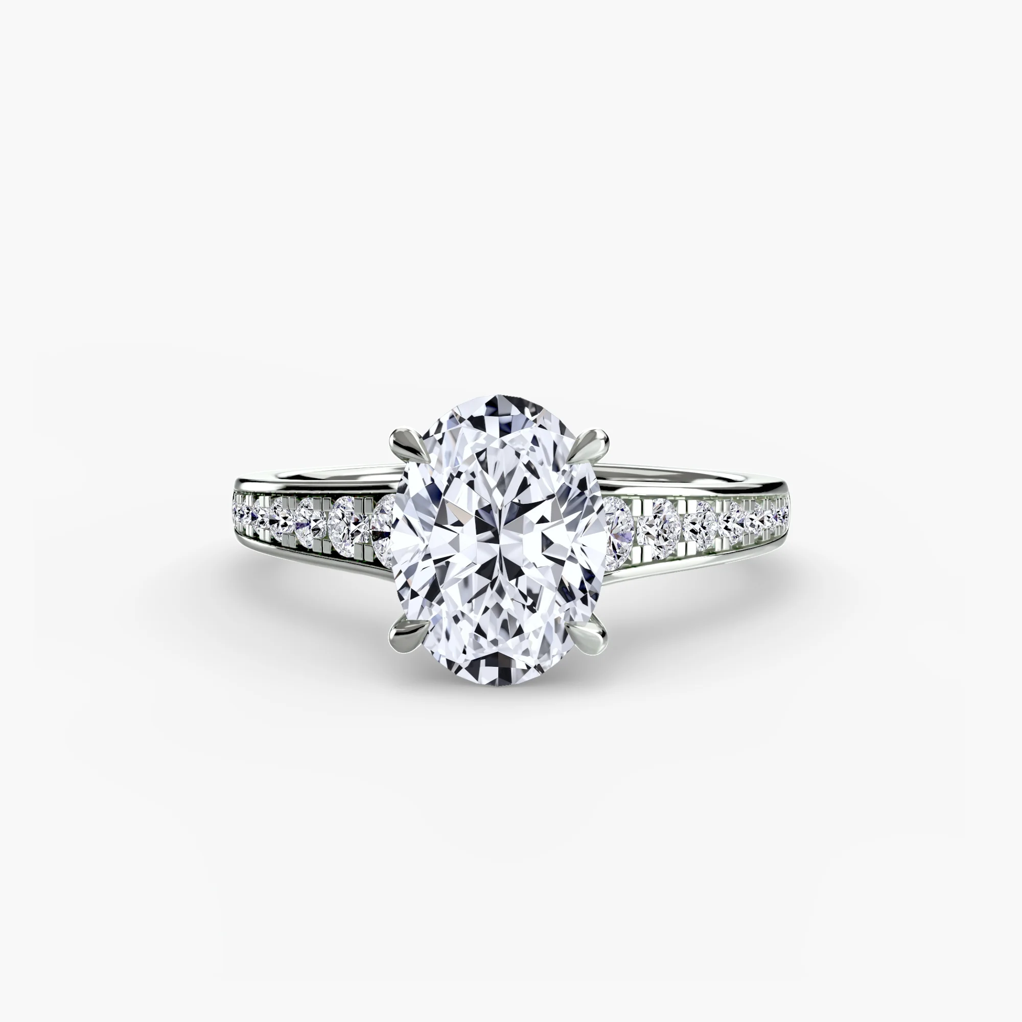 Solitaire with Pavé 7 - Image 95