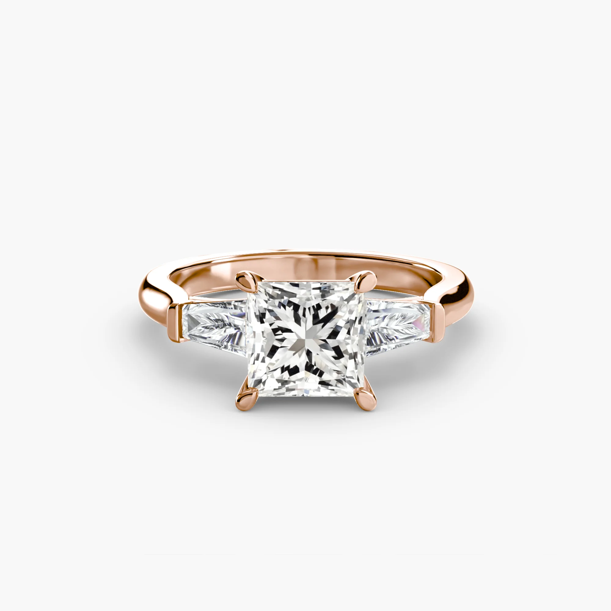 Three-Stone Ring (Baguette Side Stones) - Image 21