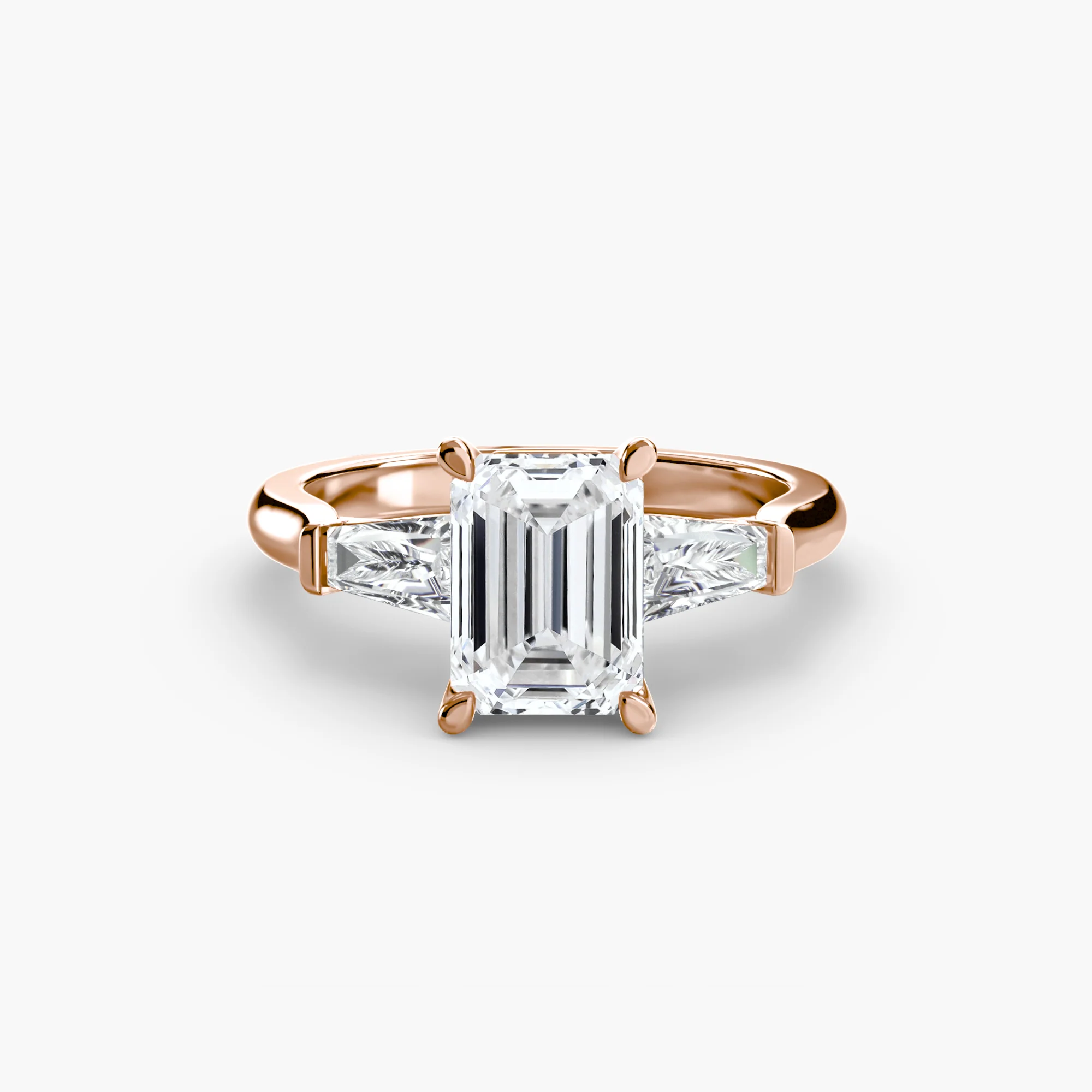 Three-Stone Ring (Baguette Side Stones) - Image 25