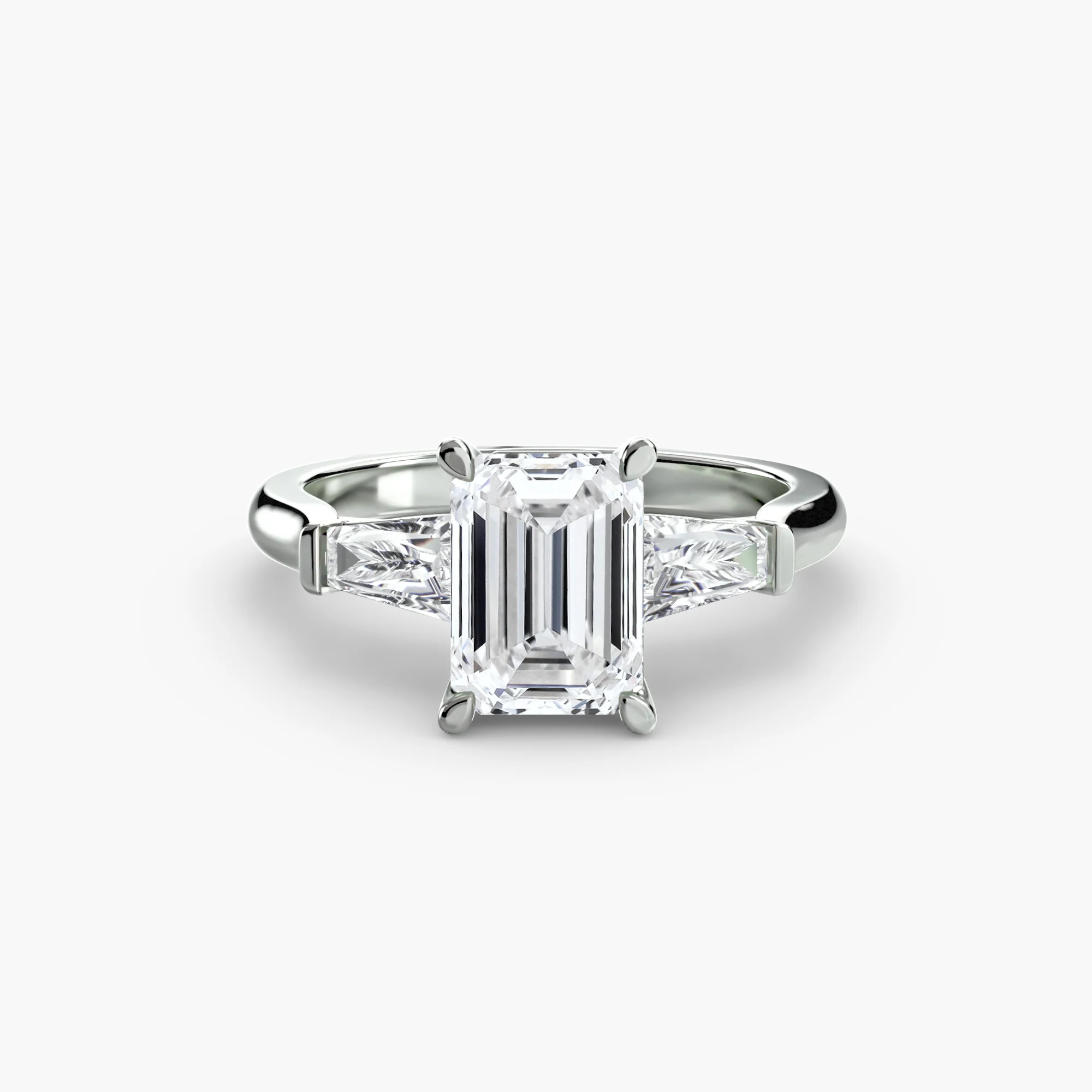 Three-Stone Ring (Baguette Side Stones) - Image 34