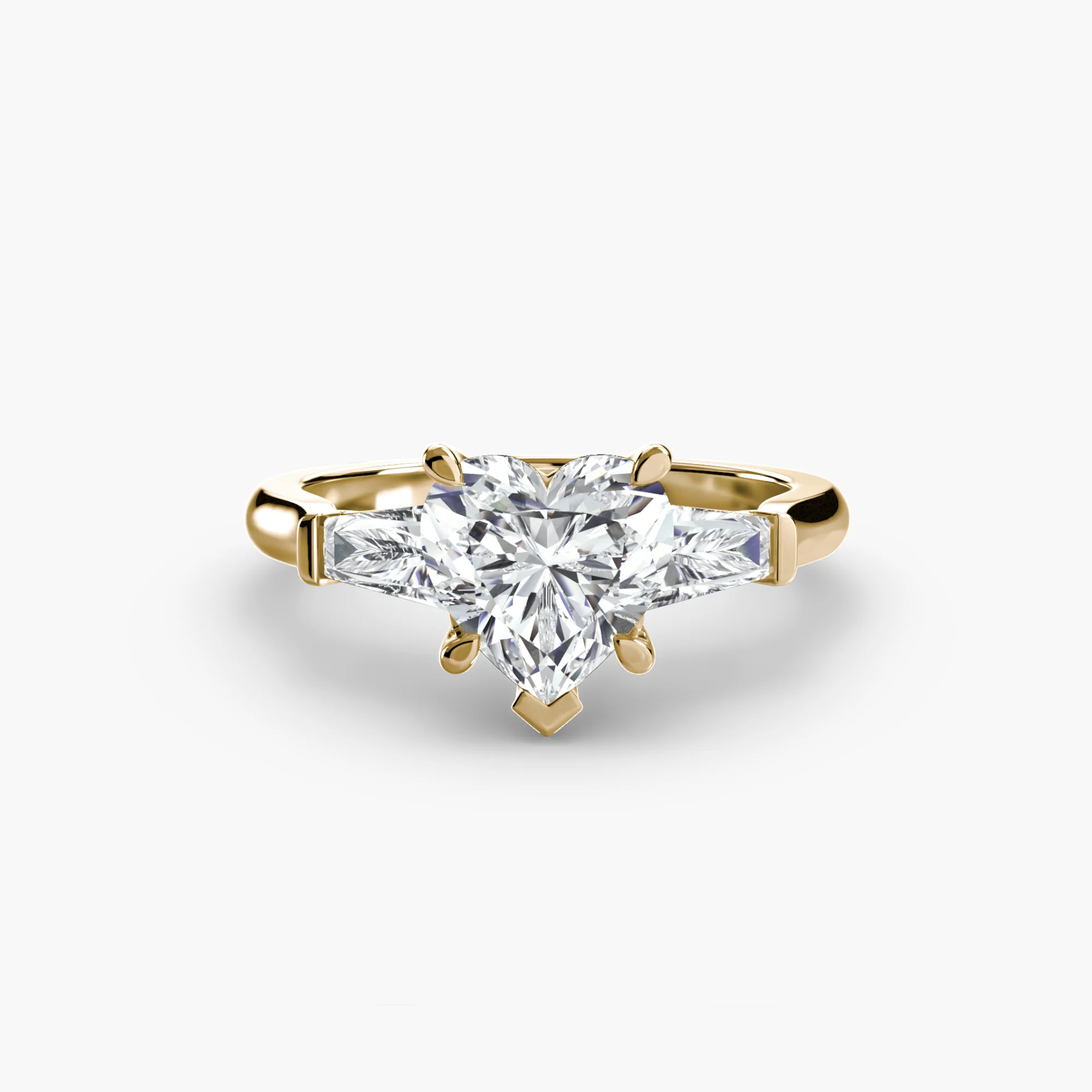 Three-Stone Ring (Baguette Side Stones) - Image 44