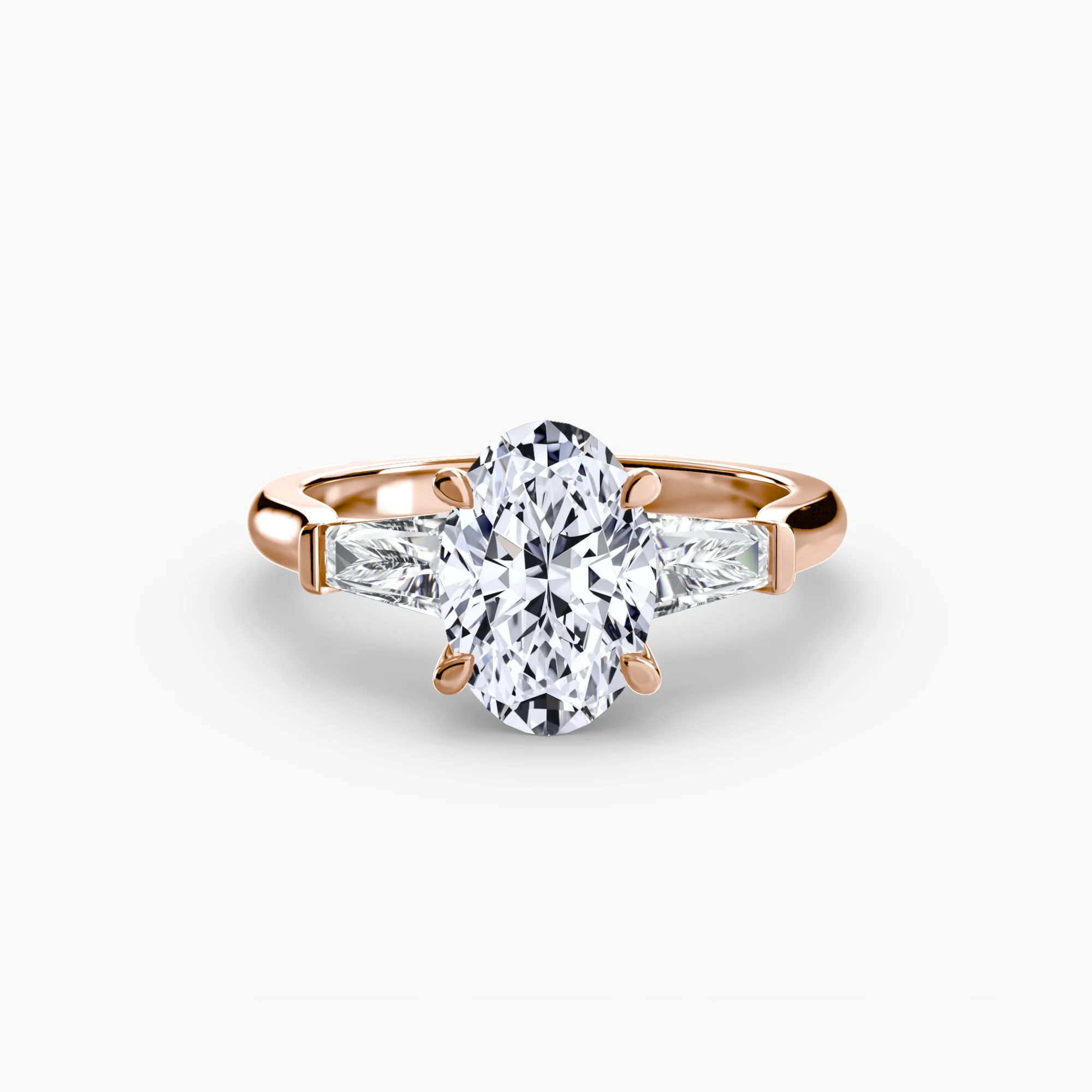 Three-Stone Ring (Baguette Side Stones) - Image 50