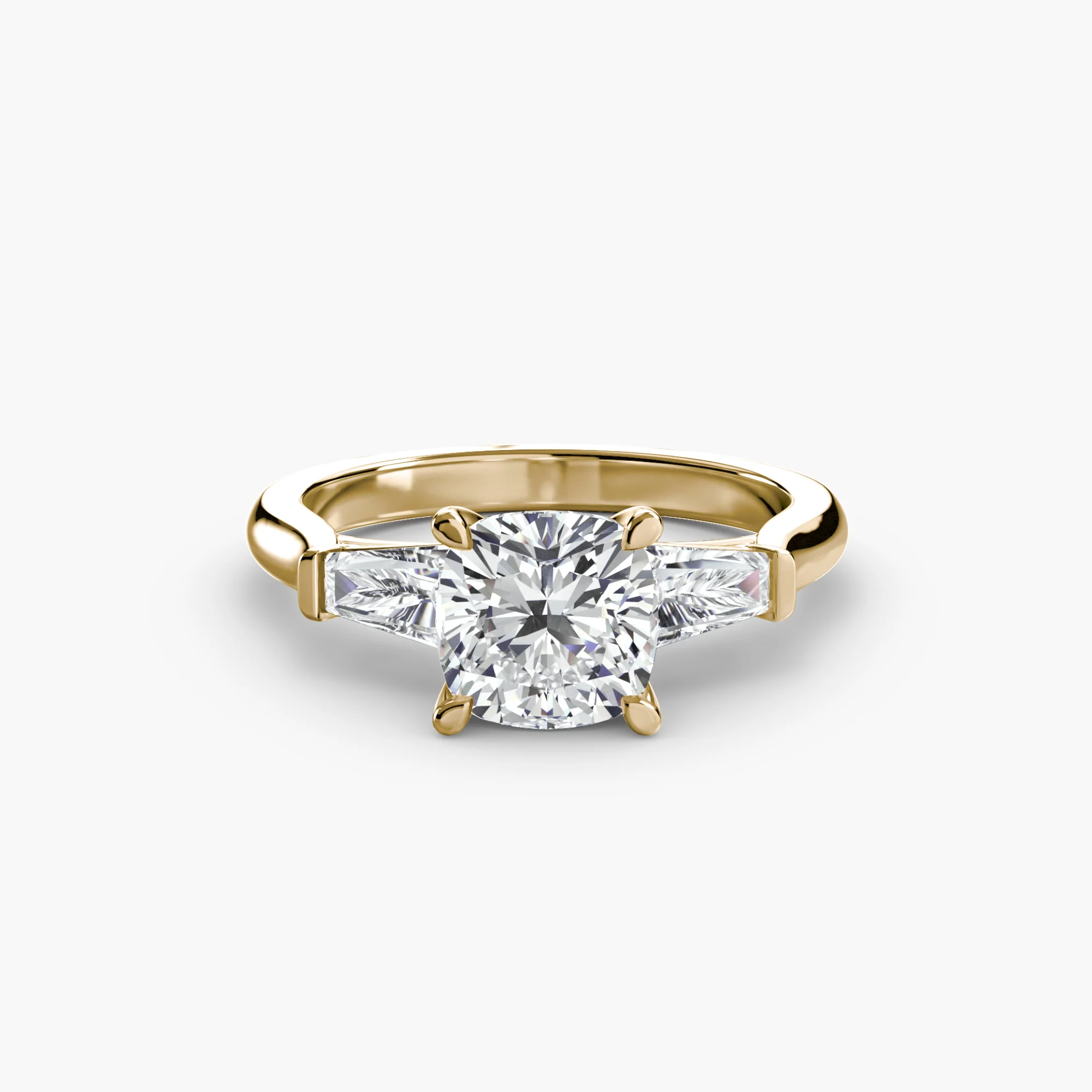 Three-Stone Ring (Baguette Side Stones) - Image 67