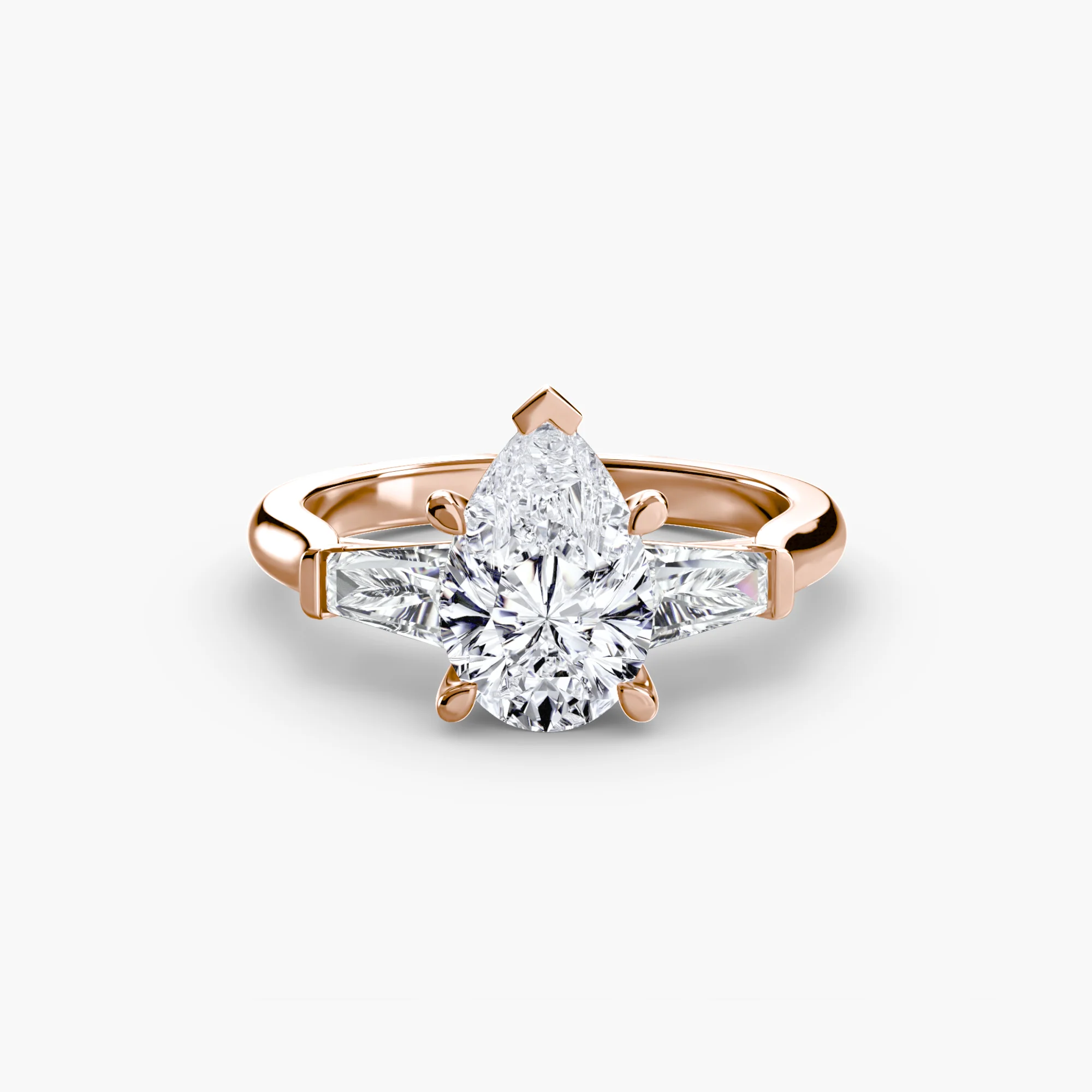 Three-Stone Ring (Baguette Side Stones) - Image 78