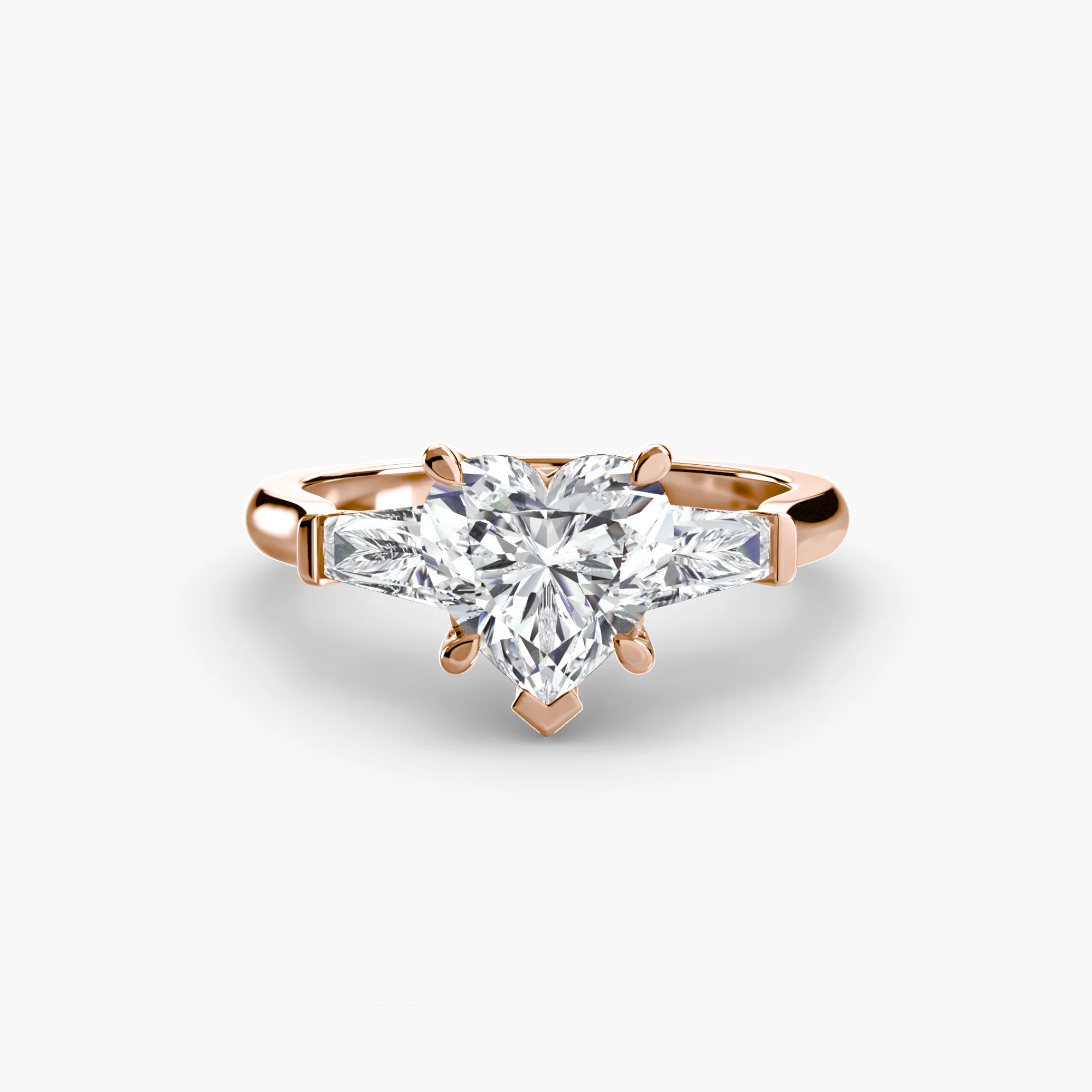 Three-Stone Ring (Baguette Side Stones) - Image 80