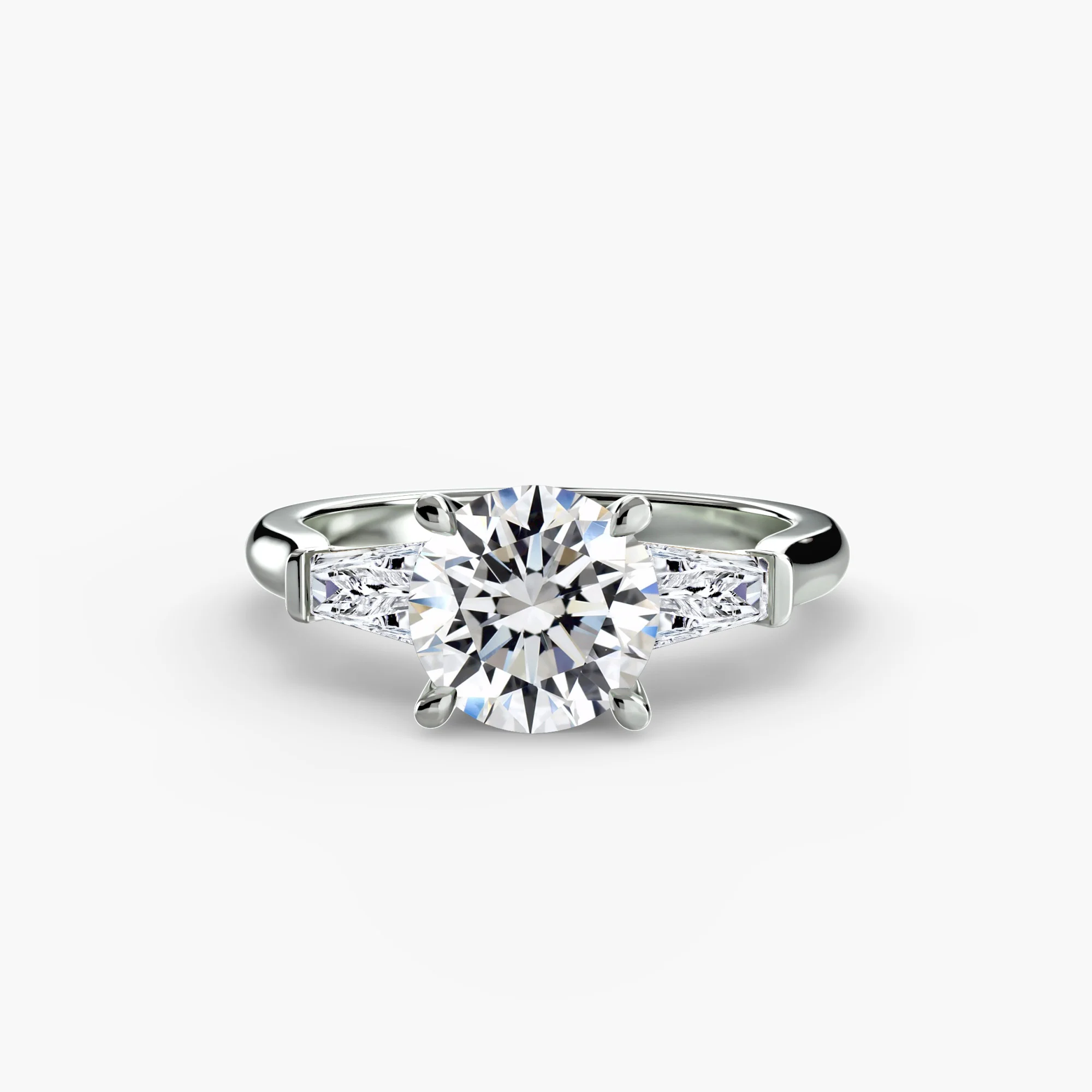 Three-Stone Ring (Baguette Side Stones) - Image 83