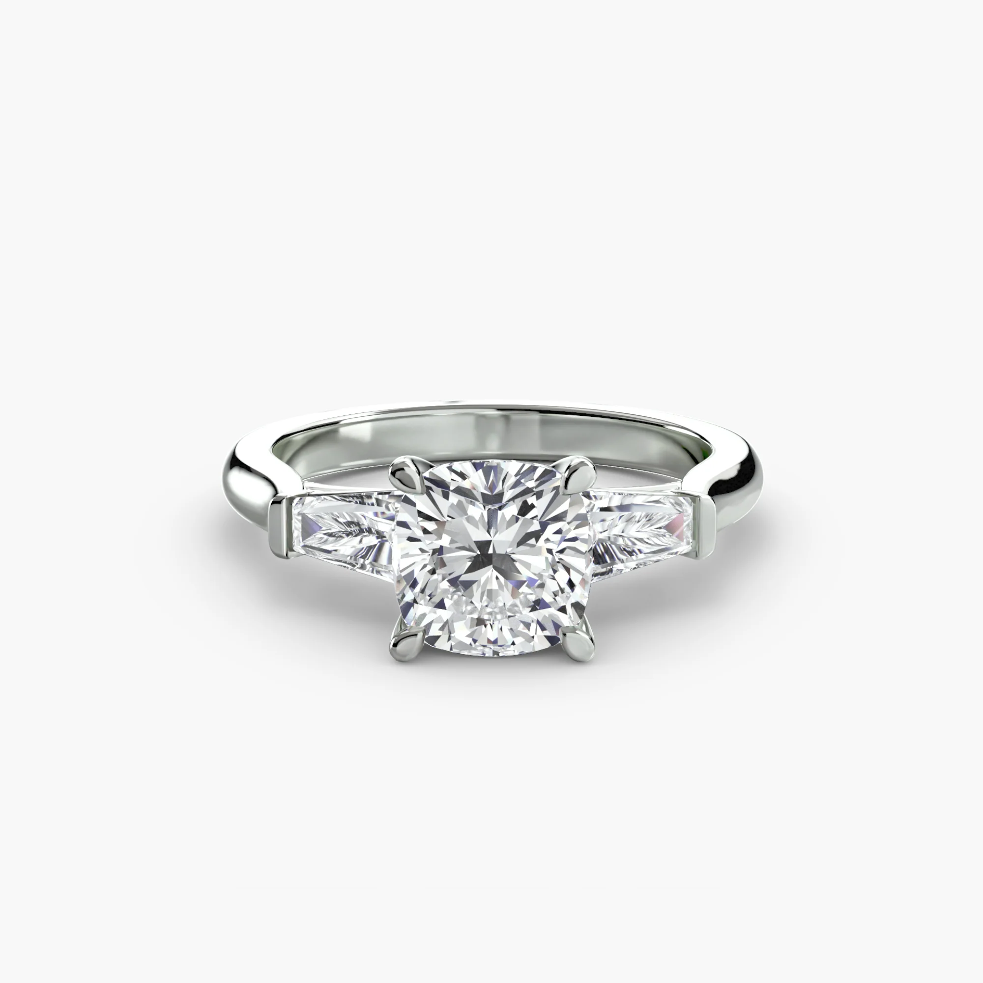 Three-Stone Ring (Baguette Side Stones) - Image 85