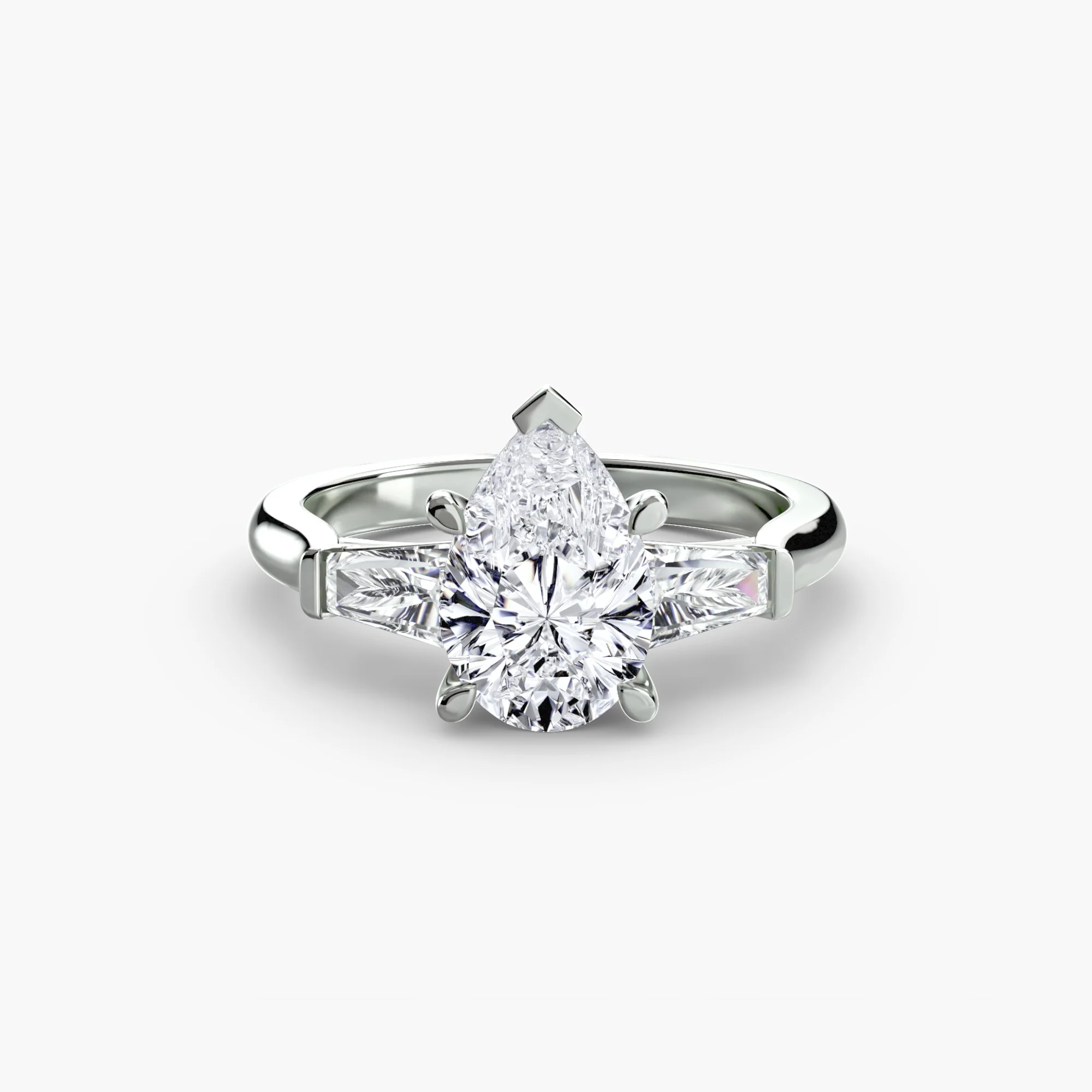 Three-Stone Ring (Baguette Side Stones) - Image 87