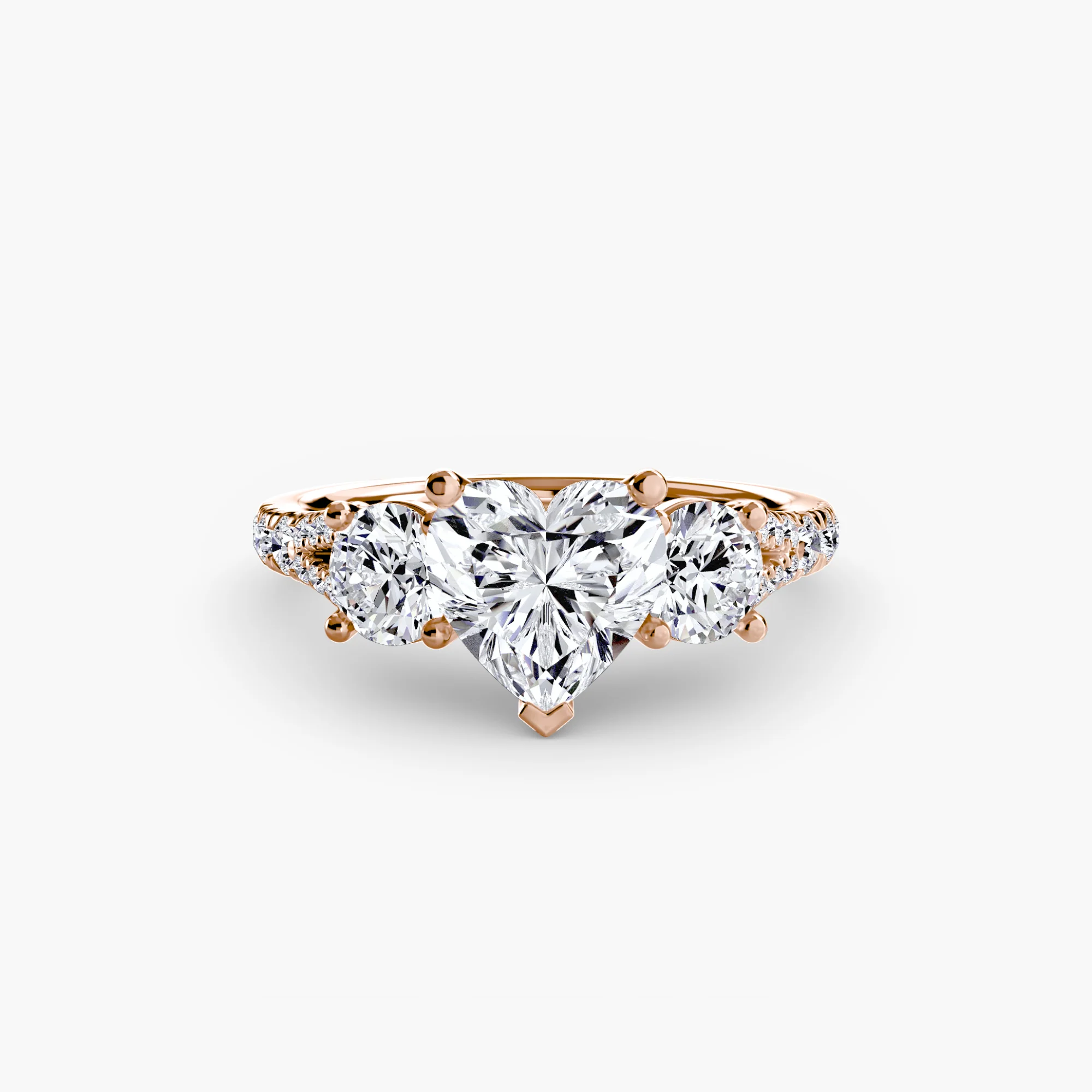 Three-Stone with Pavé Band 3 - Image 28