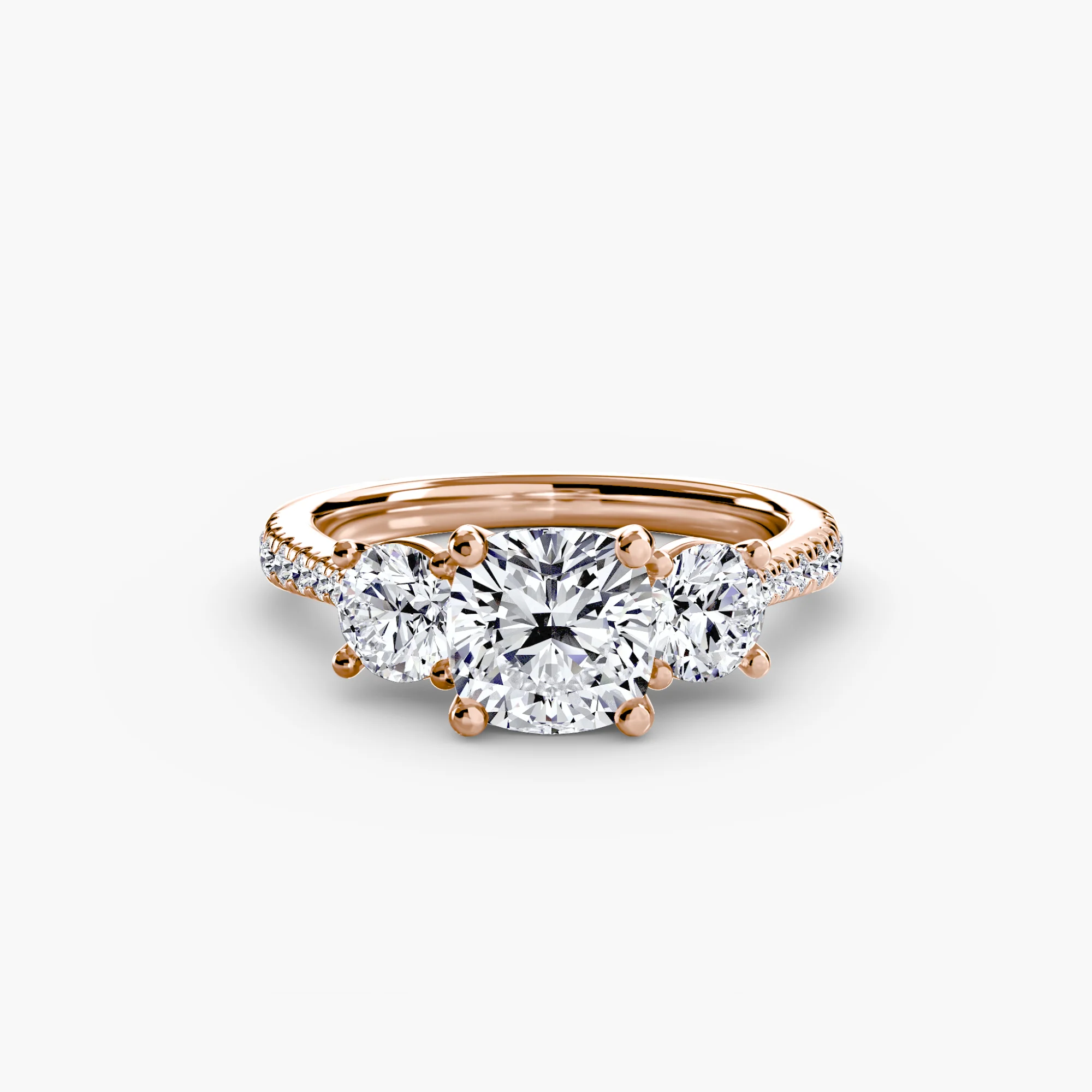 Three-Stone with Pavé Band - Image 84